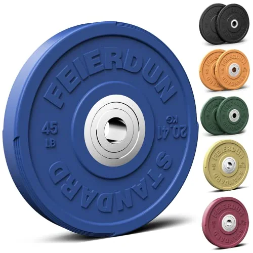 Color Bumper Plate Set – Pair - 10 lbs, 15 lbs, 25