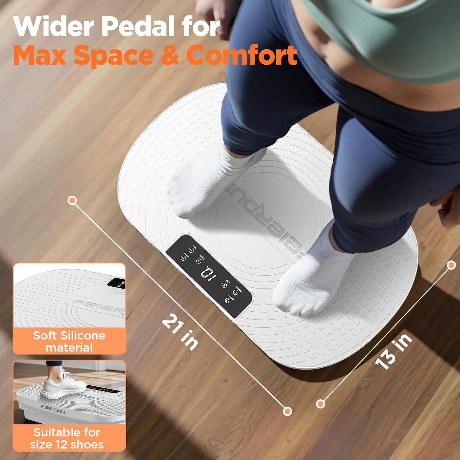 Vibration Plate Wellness Series – Multiple Exercise Modes