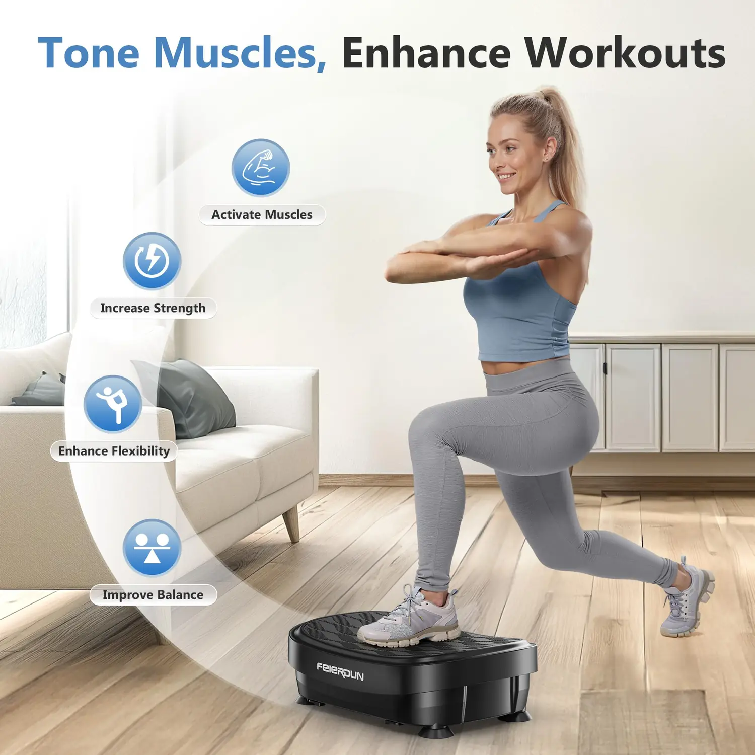 9-Mode Vibration Plate