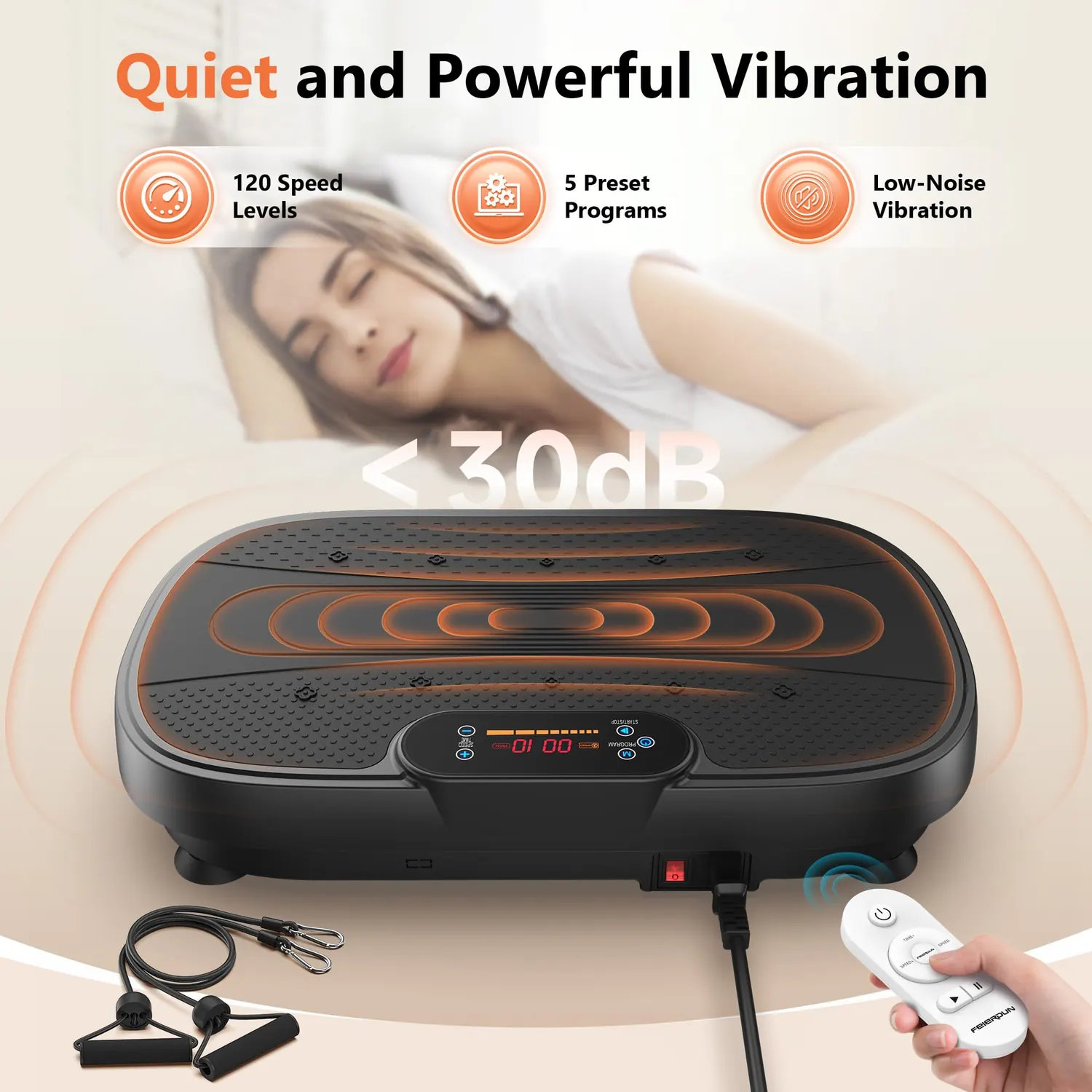 Bone Density Vibration Plate – Adjustable operation