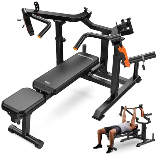 Chest Press Machine – 3-Position U-Grip Handles