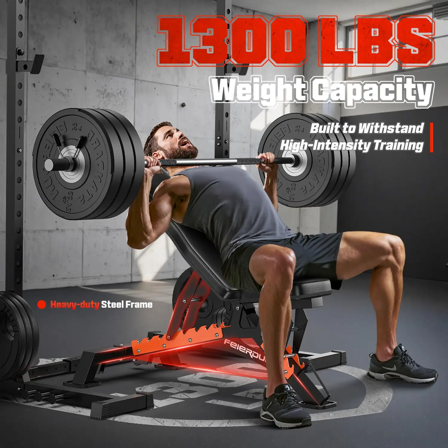Adjustable Weight Bench – Commercial-Grade Durability
