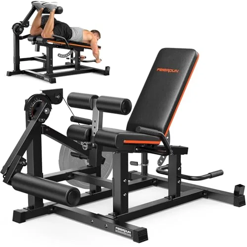 Seated & Lying Leg Extension/Curl Machine – Complete Leg Training