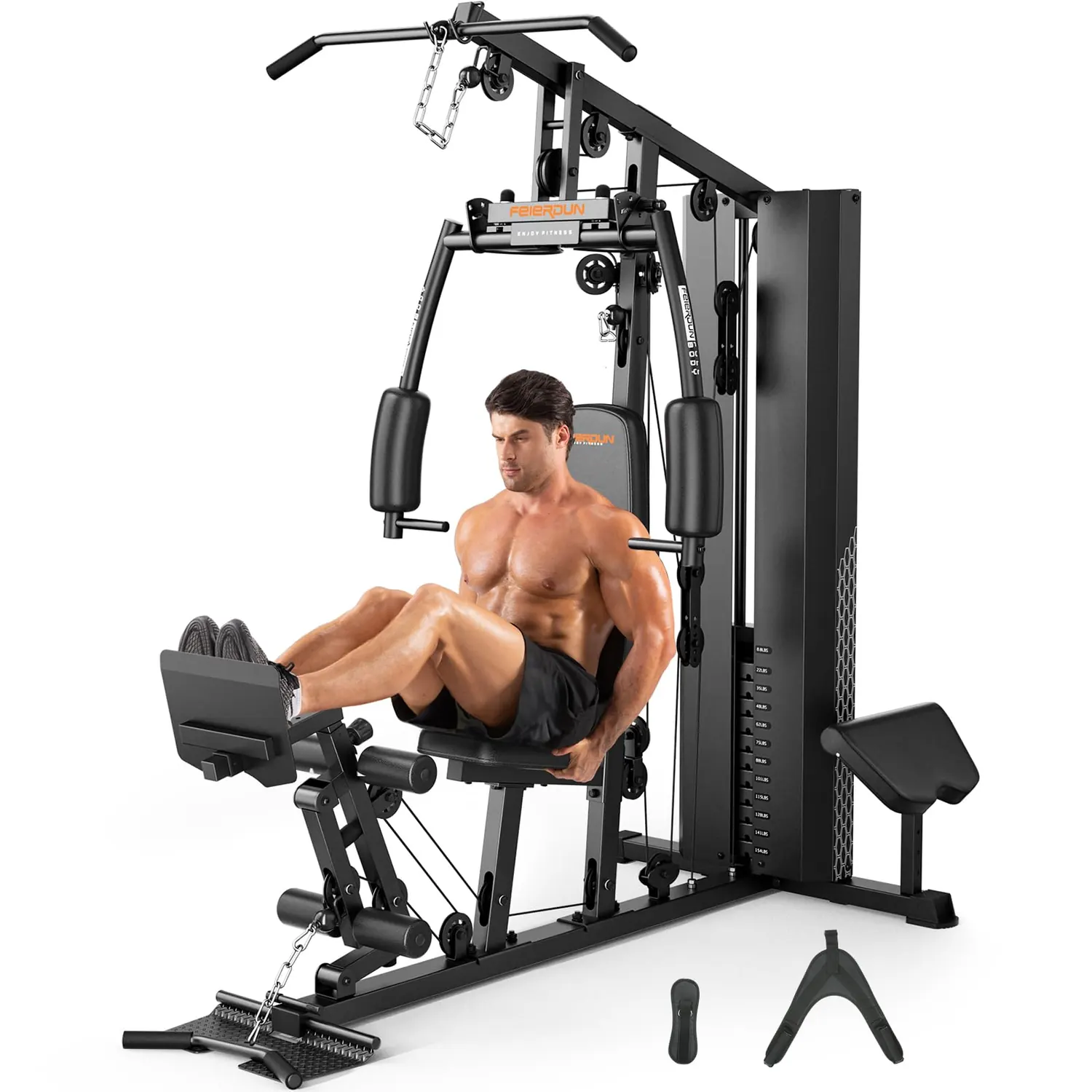 154 lb Multifunction Home Gym