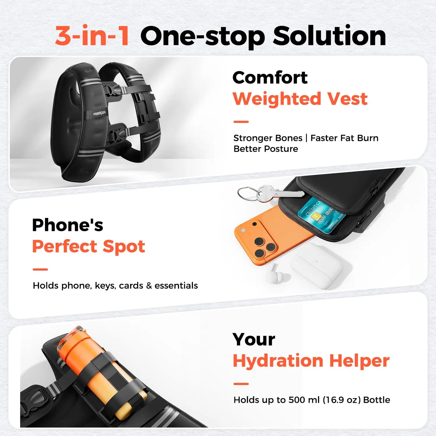WV1 Weighted Vest – Curve-Adaptive Comfort
